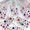 365 Pcs Round Jewels Stickers – Self-Adhesive Rhinestone Gem Stickers, Multicolored Bling Jewels for Crafts, DIY Projects, and Decorations